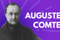 Sejarah sosiologi menurut auguste comte