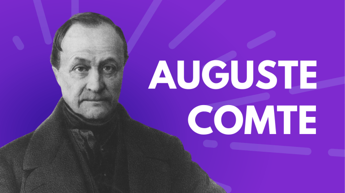 Sejarah sosiologi menurut auguste comte