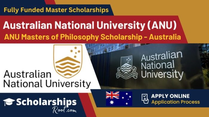 Beasiswa s2 di australian national university australia