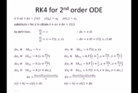 Contoh soal metode runge kutta orde 4