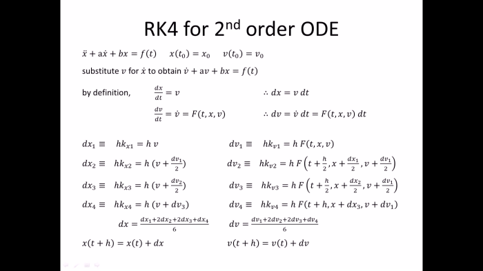 Contoh soal metode runge kutta orde 4