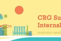 Crg summer internship programme nondegree 1