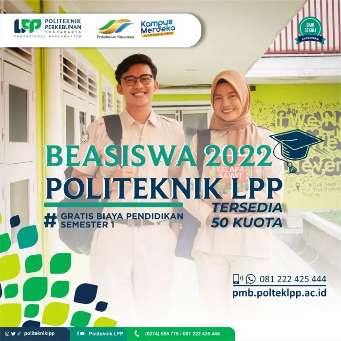 Lpp lembaga pendidikan perkebunan daftar studi gedung kampus