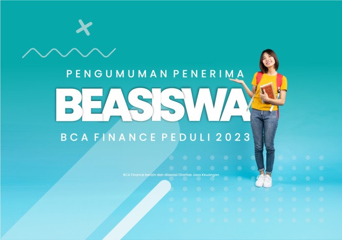 Beasiswa bca finance untuk mahasiswa s1