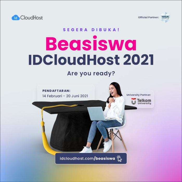 Beasiswa s1 dari idcloudhost di telkom university