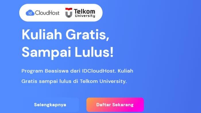 Beasiswa s1 dari idcloudhost di telkom university