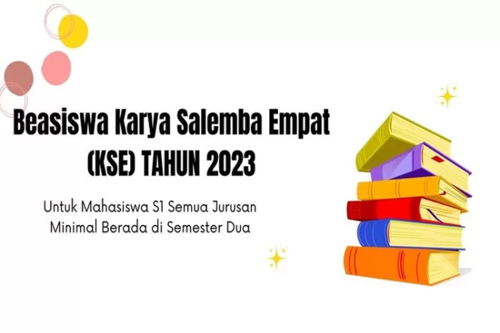 Beasiswa s1 dari karya salemba empat kse