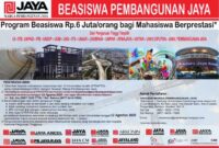 Beasiswa s1 dari yayasan marga pembangunan jaya