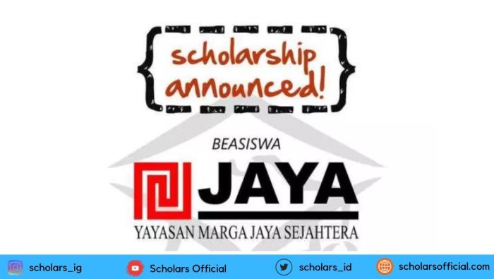 Beasiswa s1 dari yayasan marga pembangunan jaya