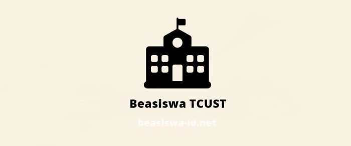 Beasiswa s1 di tcust taiwan