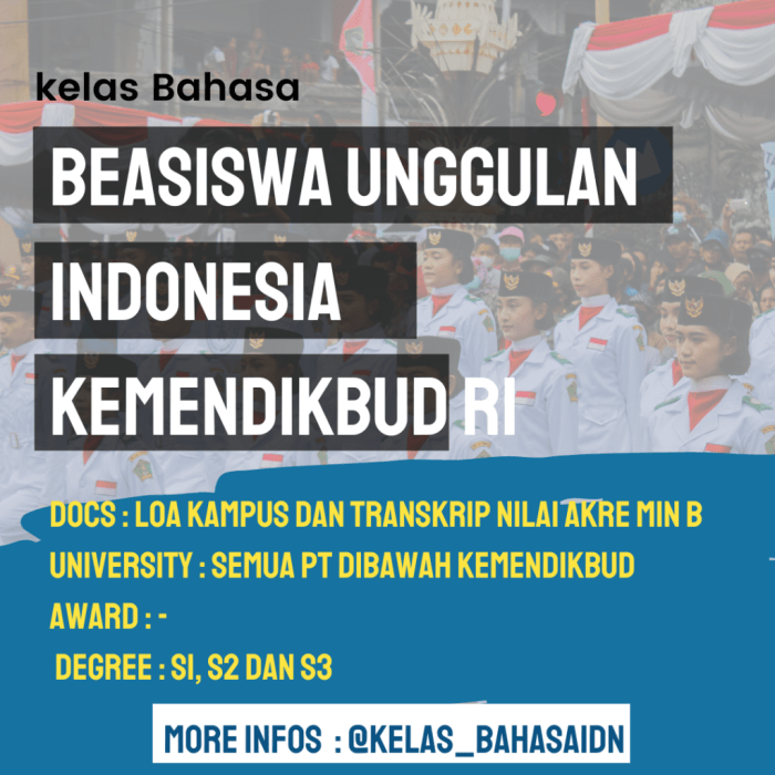 Beasiswa unggulan s1 s1 1