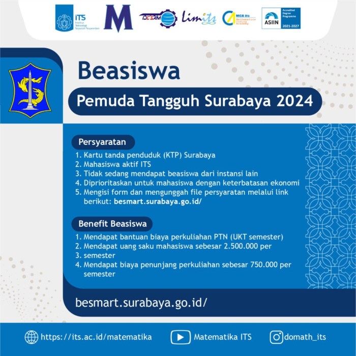 Beasiswa dinas pendidikan kota surabaya