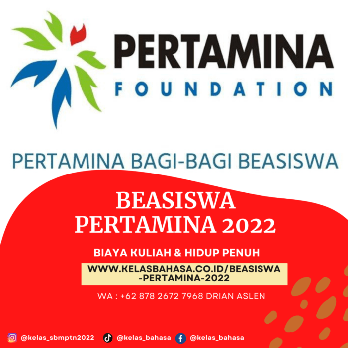 Beasiswa mahasiswa s1 dari bazma pertamina