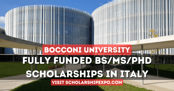 Beasiswa s1 dan s2 di bocconi university italia