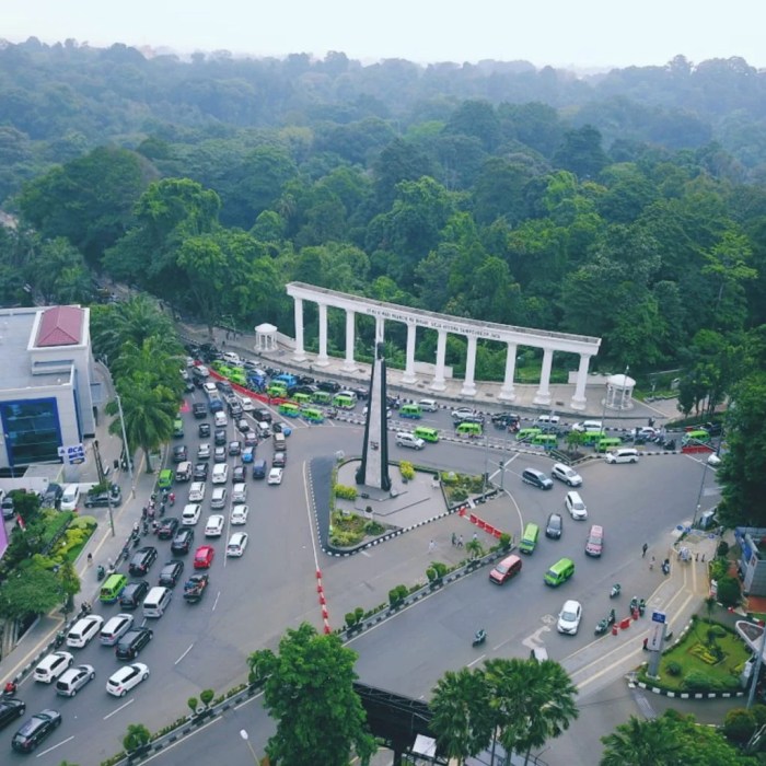 Bogor city exploresunda rainy history