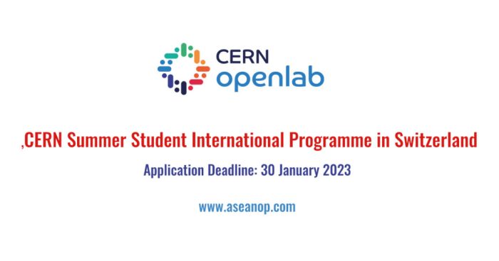 Summer student programme member and nonmember states cern switzerland nondegree 1