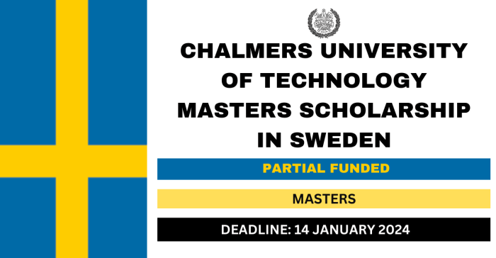 Beasiswa s2 di chalmers university of technology swedia