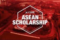 Beasiswa cimb asean untuk mahasiswa s1 dan s2