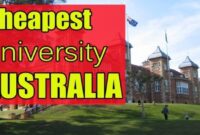 Universitas di australia yang murah