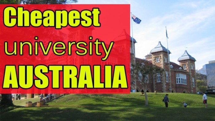 Universitas di australia yang murah