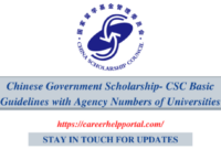 Csc scholarship zhejiang