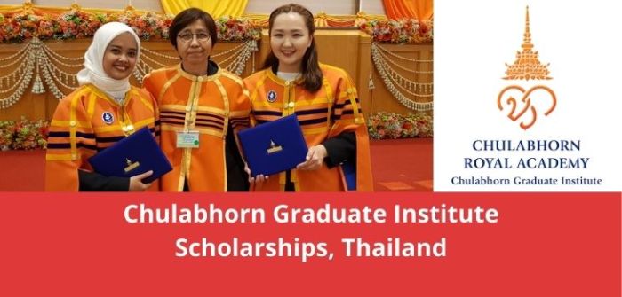 Beasiswa s2 di chulabhorn graduate institute thailand 2