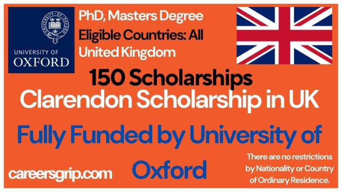 Clarendon scholarship oxford university s2 1