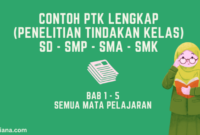 Contoh artikel ptk