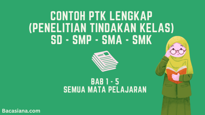 Contoh artikel ptk