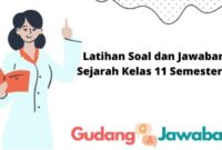 Latihan soal sejarah kelas 11 semester 1