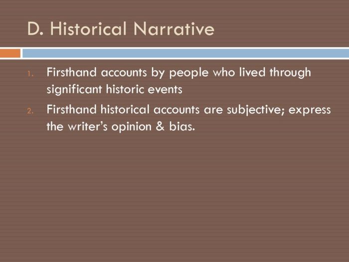 Narrative