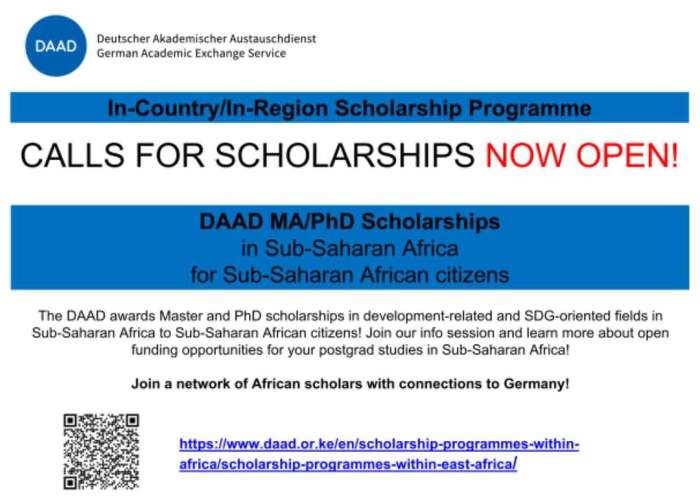 Daad scholarships