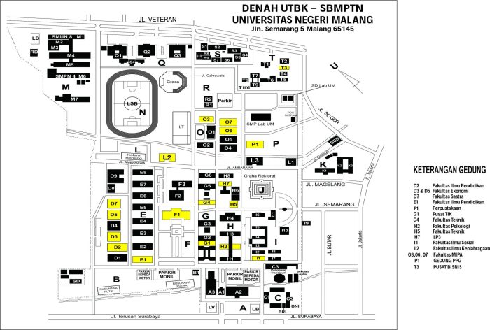 Map universitas negeri malang