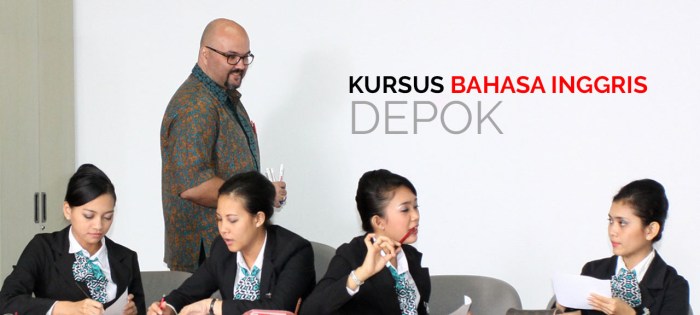 Tempat les bahasa inggris di depok