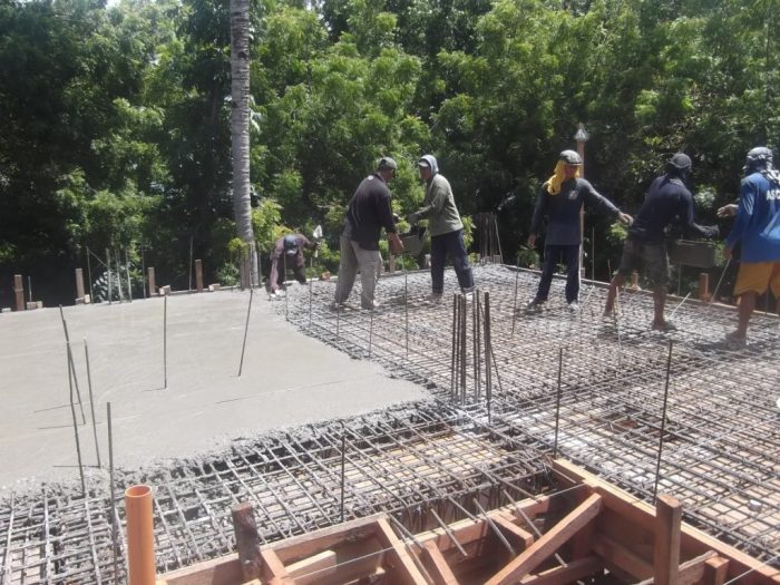 Floor second slab stairs reinforcement 2010 work forming there get form