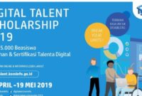 Beasiswa pelatihan digital talent dari kementrian kominfo ri