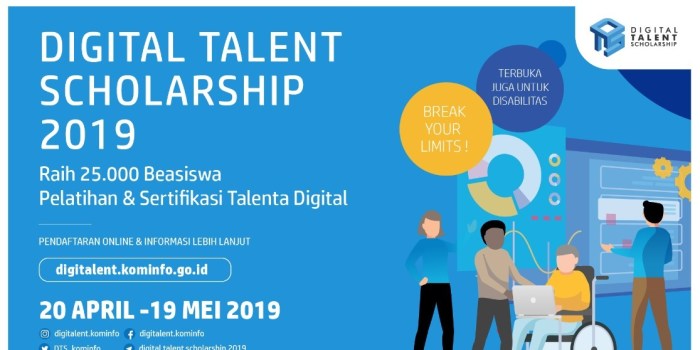 Beasiswa pelatihan digital talent dari kementrian kominfo ri