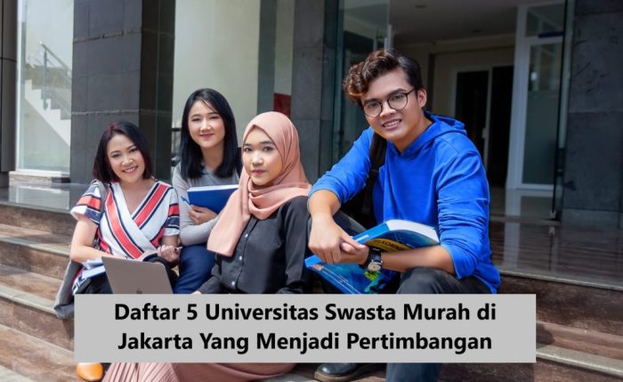 Universitas swasta yang ada di jakarta