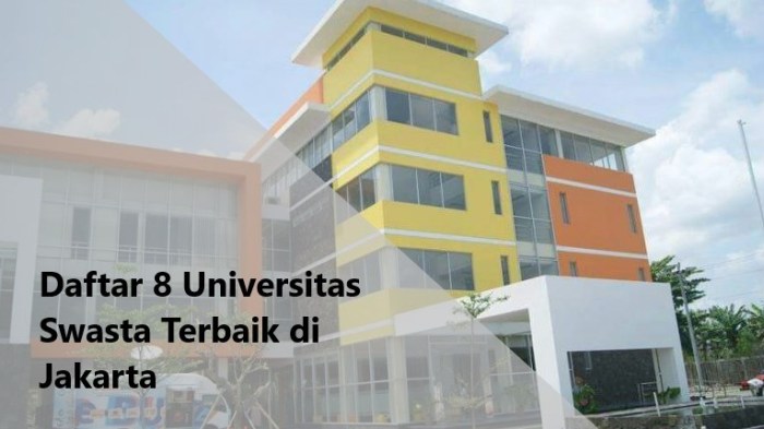 Universitas swasta terbaik di jakarta 2023