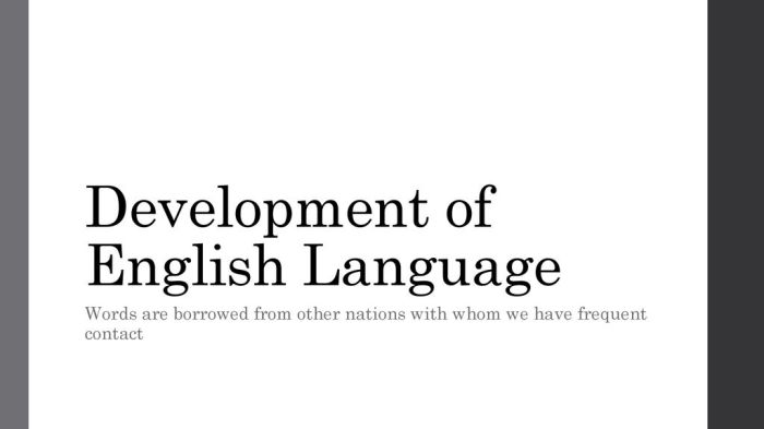 Perkembangan pendidikan bahasa inggris di indonesia