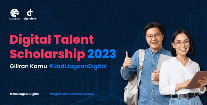 Beasiswa pelatihan digital talent dari kementrian kominfo ri