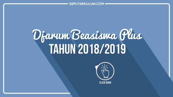 Beasiswa djarum untuk mahasiswa s1 dan d4