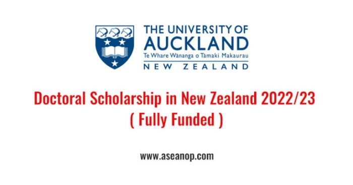 University of auckland doctoral scholarship s3 1