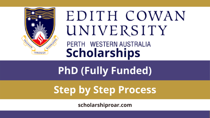 Edith cowan university higher degree by research scholarship hdrs s2 s3 1