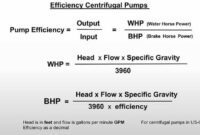 Cara menghitung daya pompa sentrifugal