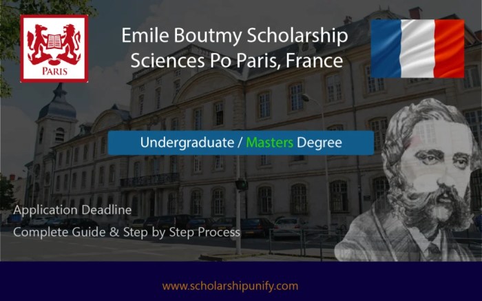 Bachelor scholarship emile triumph