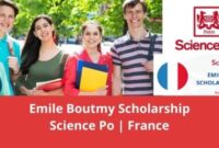 Beasiswa s1 dan s2 emile boutmy di sciences po perancis