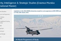 Erasmus international masters in security intelligence and strategic studies imsiss s2 1