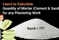 Plaster plastering calculate