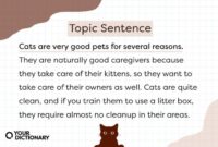 Topic sentence sentences academic good write english